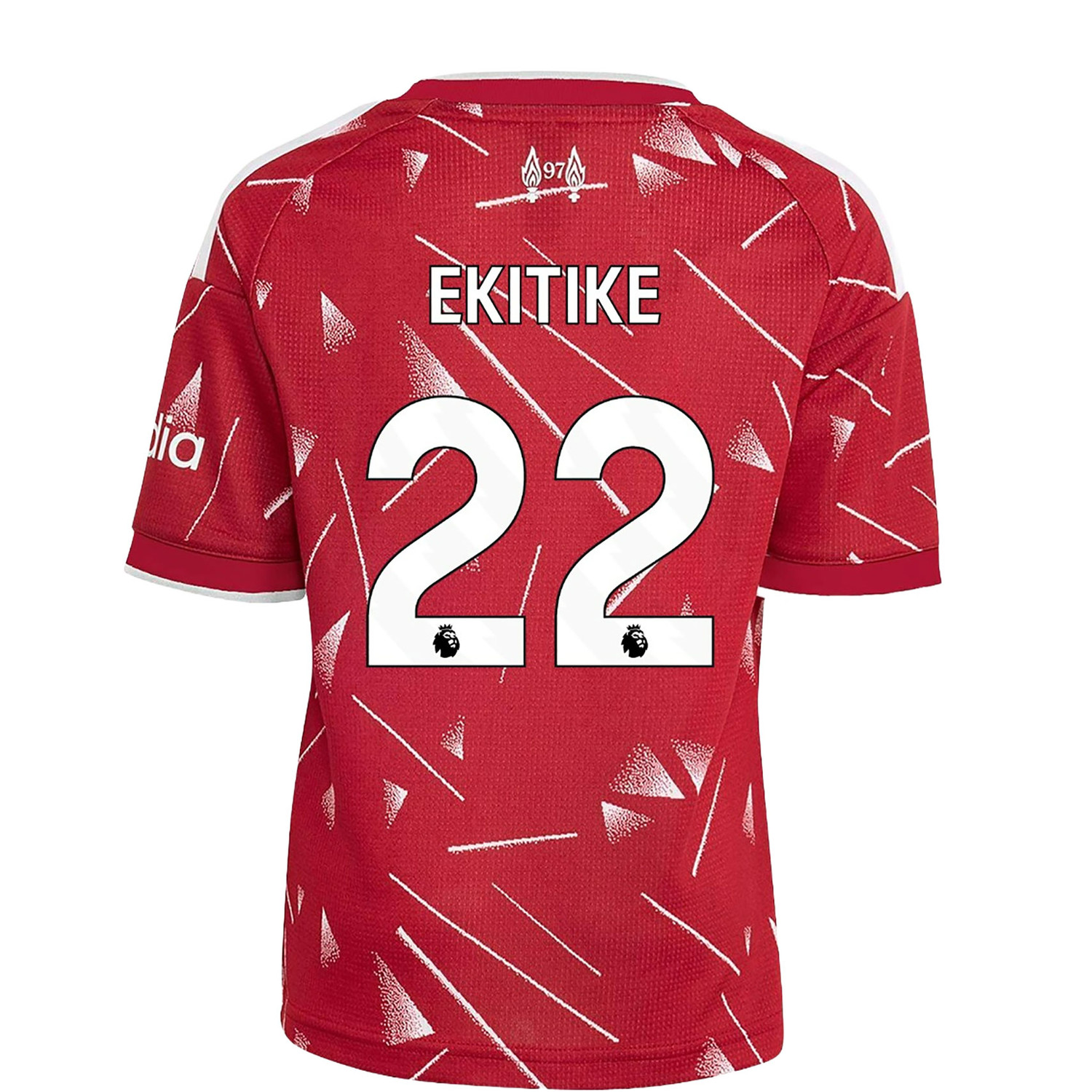 adidas Liverpool Home Shirt Ekitike 22 Kids - PassaSports.com
