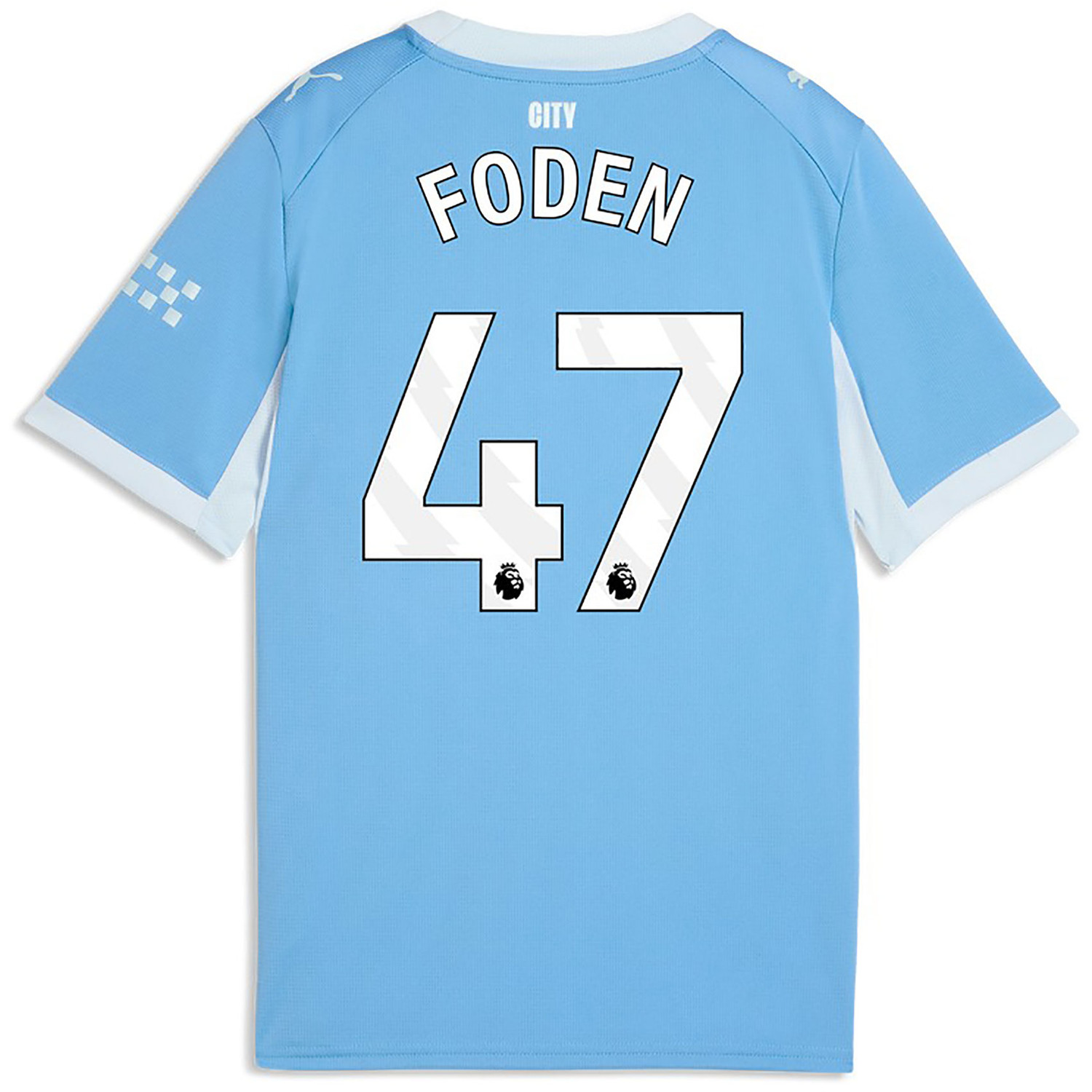 Puma Manchester City Home Shirt Foden 47 Kids - PassaSports.com