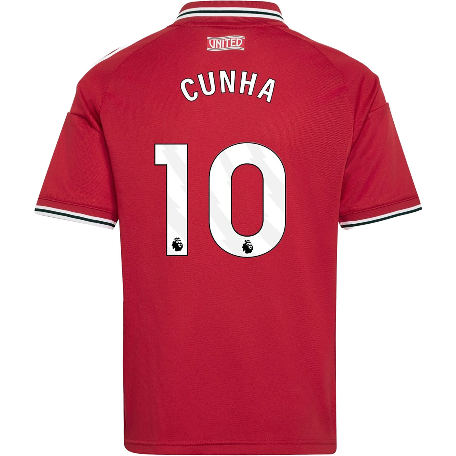 ウェア adidas Manchester United CUNHA 10 L adidas Manchester United Thuis Shirt Cunha 10 Kids - PassaSports.com