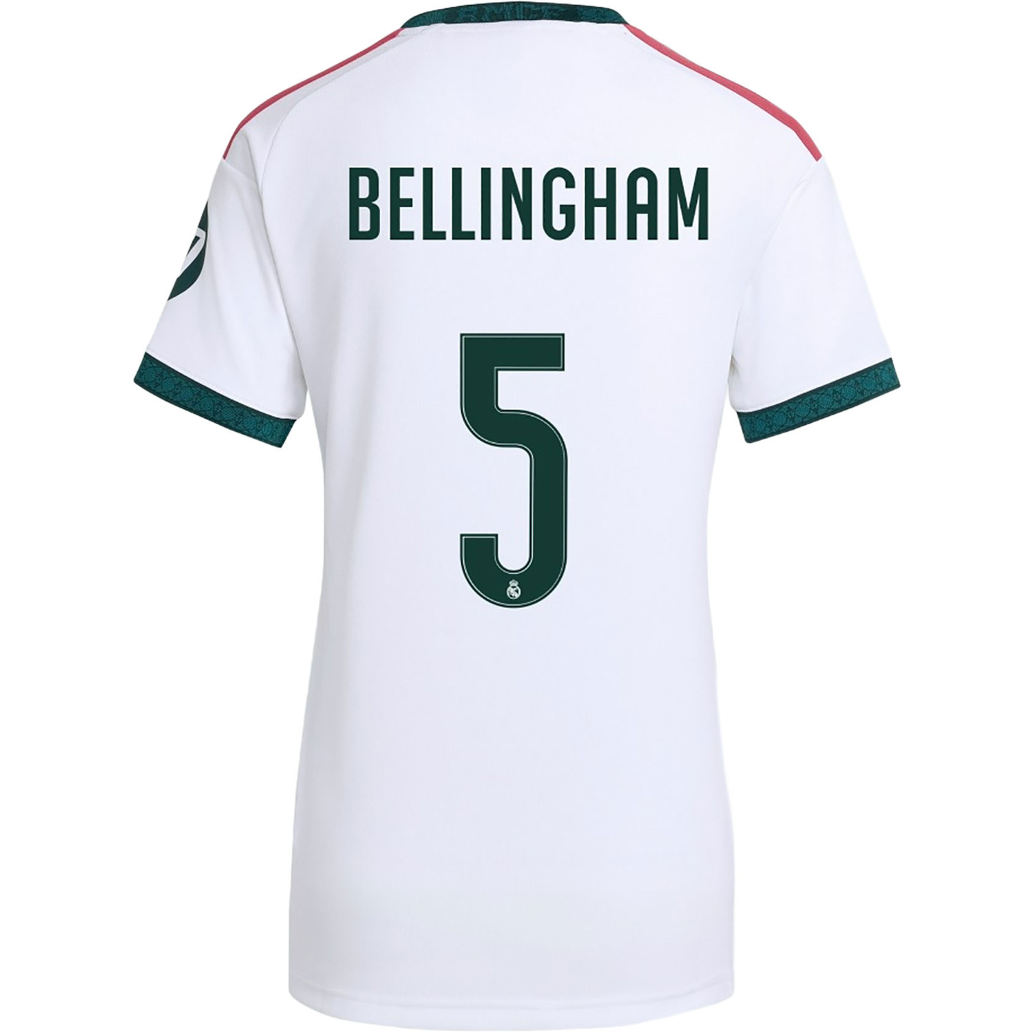 adidas Real Madrid Home Shirt Bellingham 5 Women - PassaSports.com