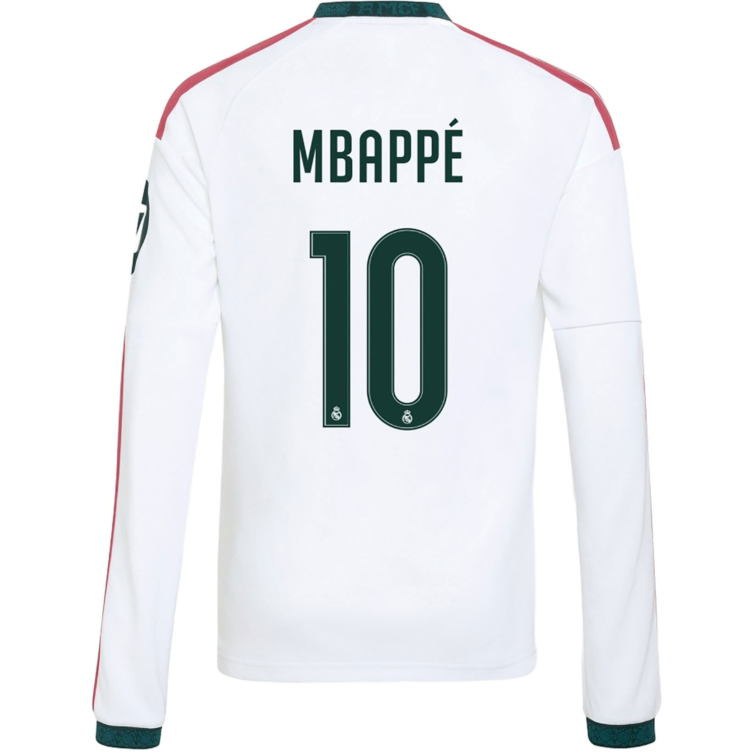 adidas Real Madrid Home Shirt Long Mbappé 10 Kids - PassaSports.com