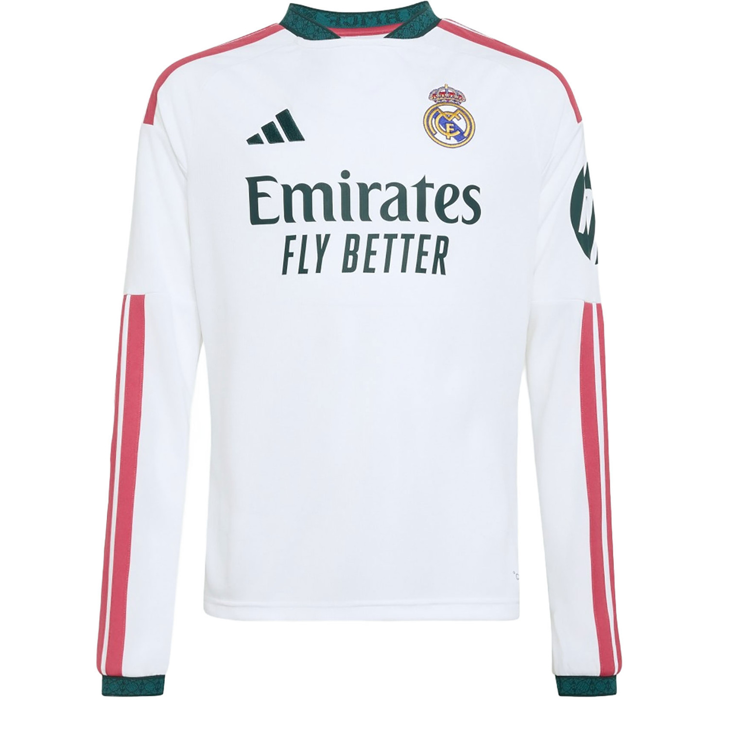adidas Real Madrid Home Shirt Long Mbappé 10 Kids - PassaSports.com