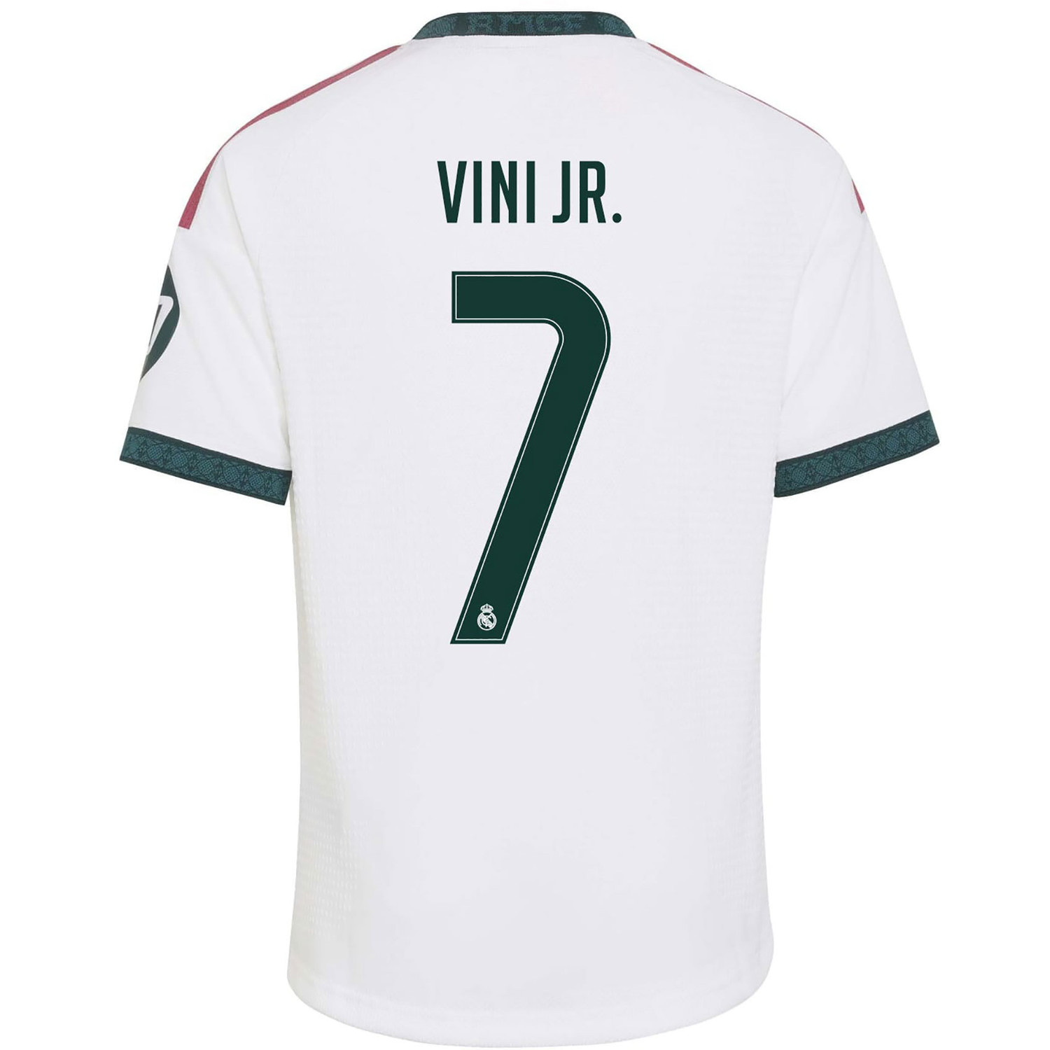 adidas Real Madrid Home Shirt Vini Jr. 7 Kids - PassaSports.com