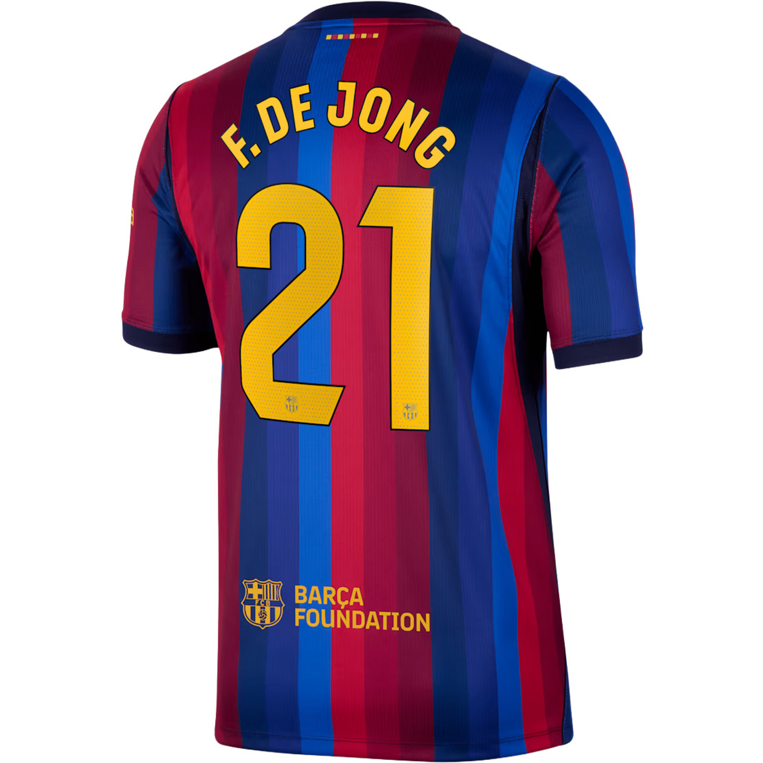 Nike FC Barcelona Match Home Shirt F. De Jong 21 - PassaSports.com