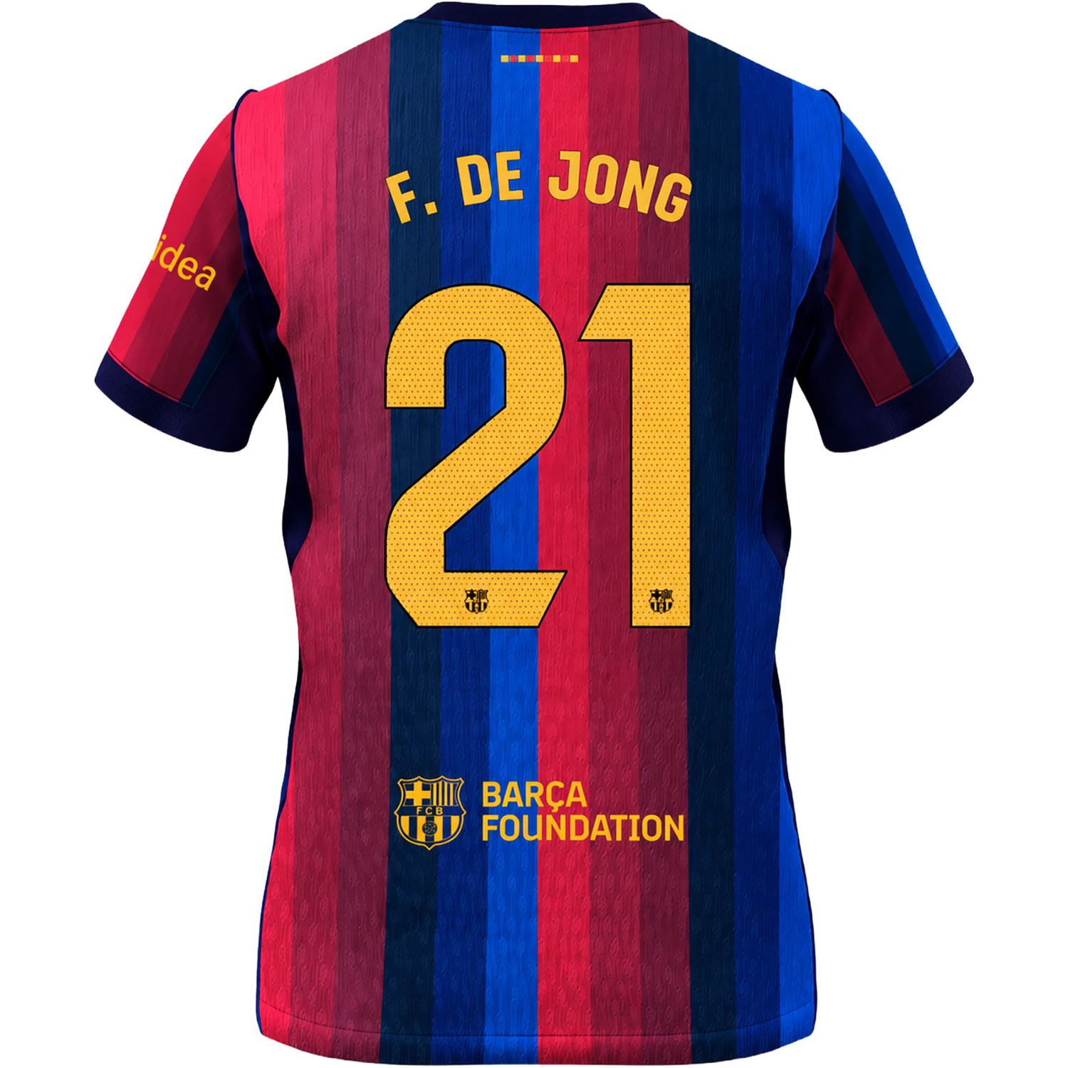 Nike FC Barcelona Home Shirt F. De Jong 21 - PassaSports.com