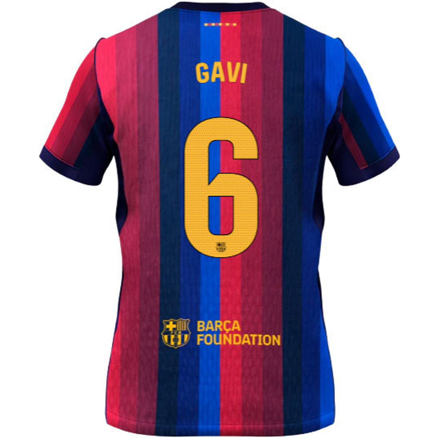 NIKE FC Barcelona GAVI 6 ユニフォーム L Nike FC Barcelona Match Home Shirt Gavi 6 - PassaSports.com