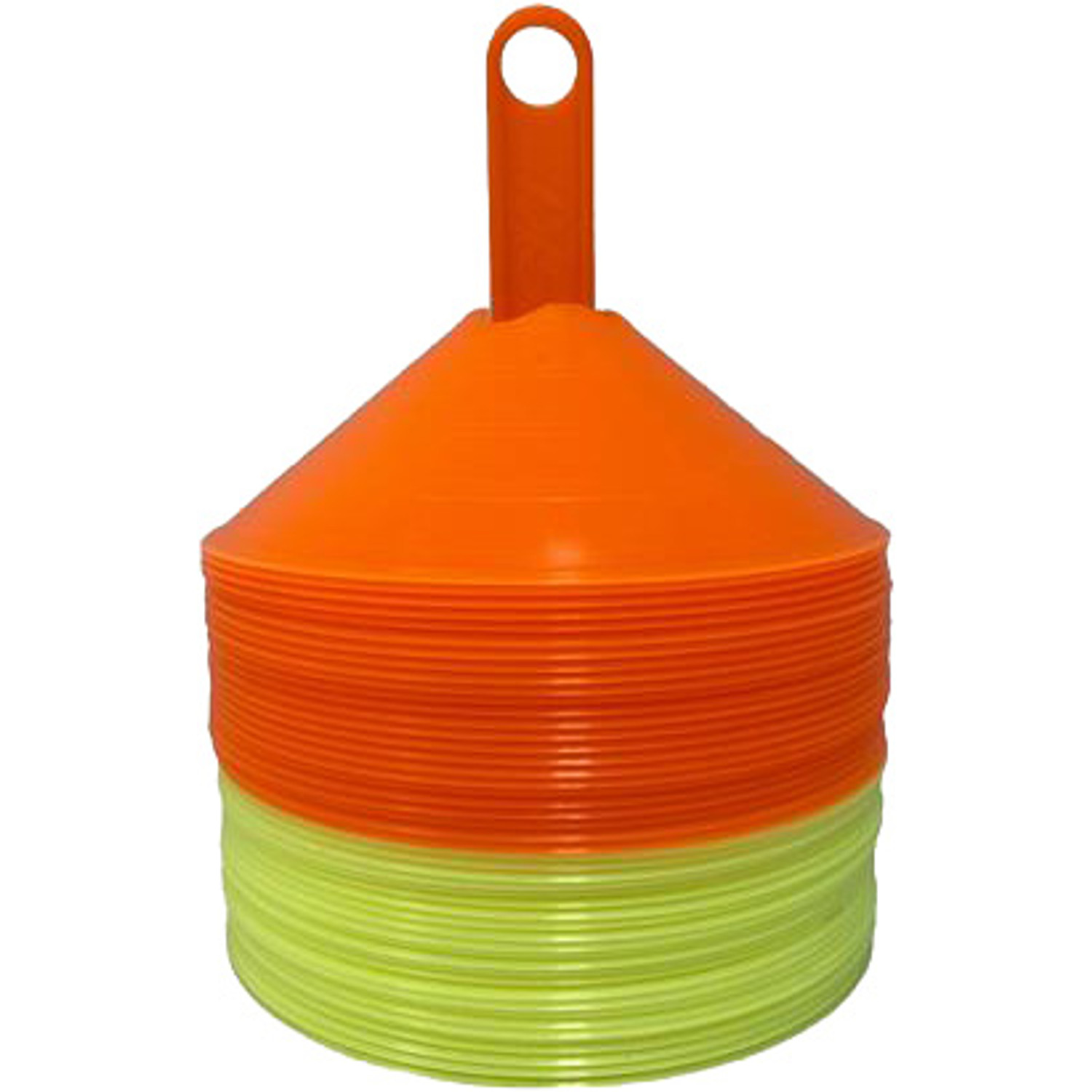 Afbakenbollen Soft Plastic Oranje 10 st. - Handballshop.com