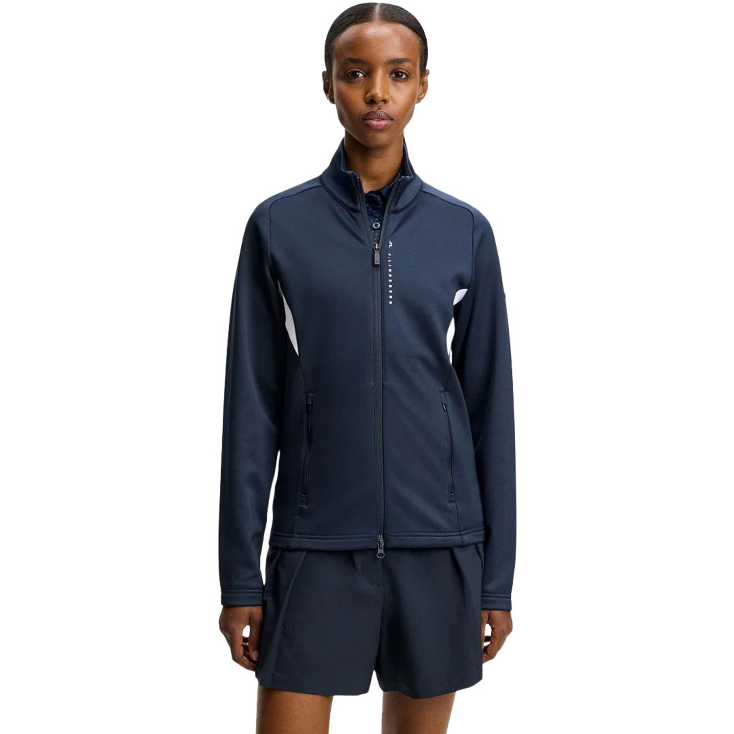 J.Lindeberg Selena Full Zip Mid Layer Women - PassaSports.com