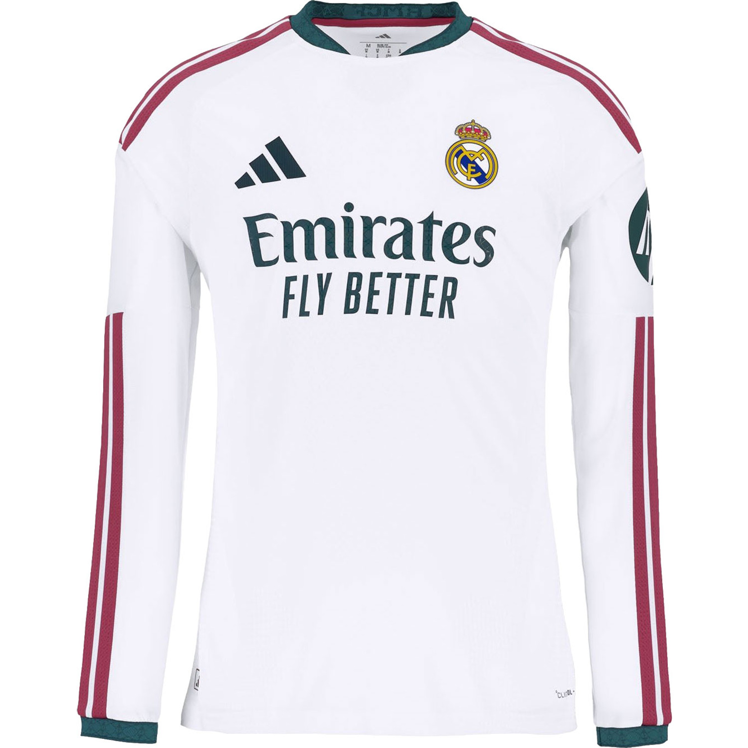 adidas Real Madrid Thuis Shirt Longsleeve Dumfries - PassaSports.com