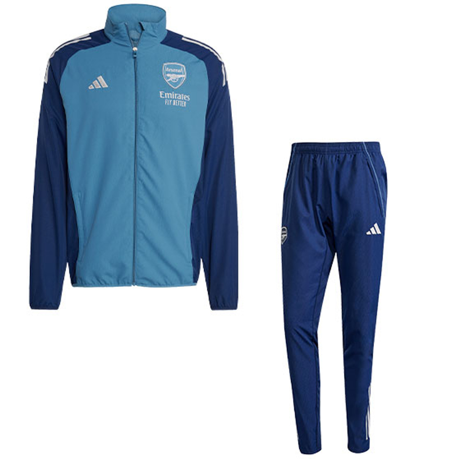 adidas Arsenal Pre-Match Tracksuit - PassaSports.com