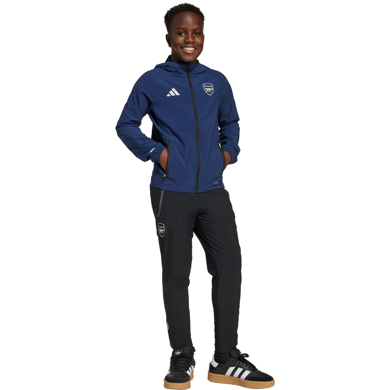 adidas Arsenal Tiro Vis Tech Tracksuit Kids - PassaSports.com