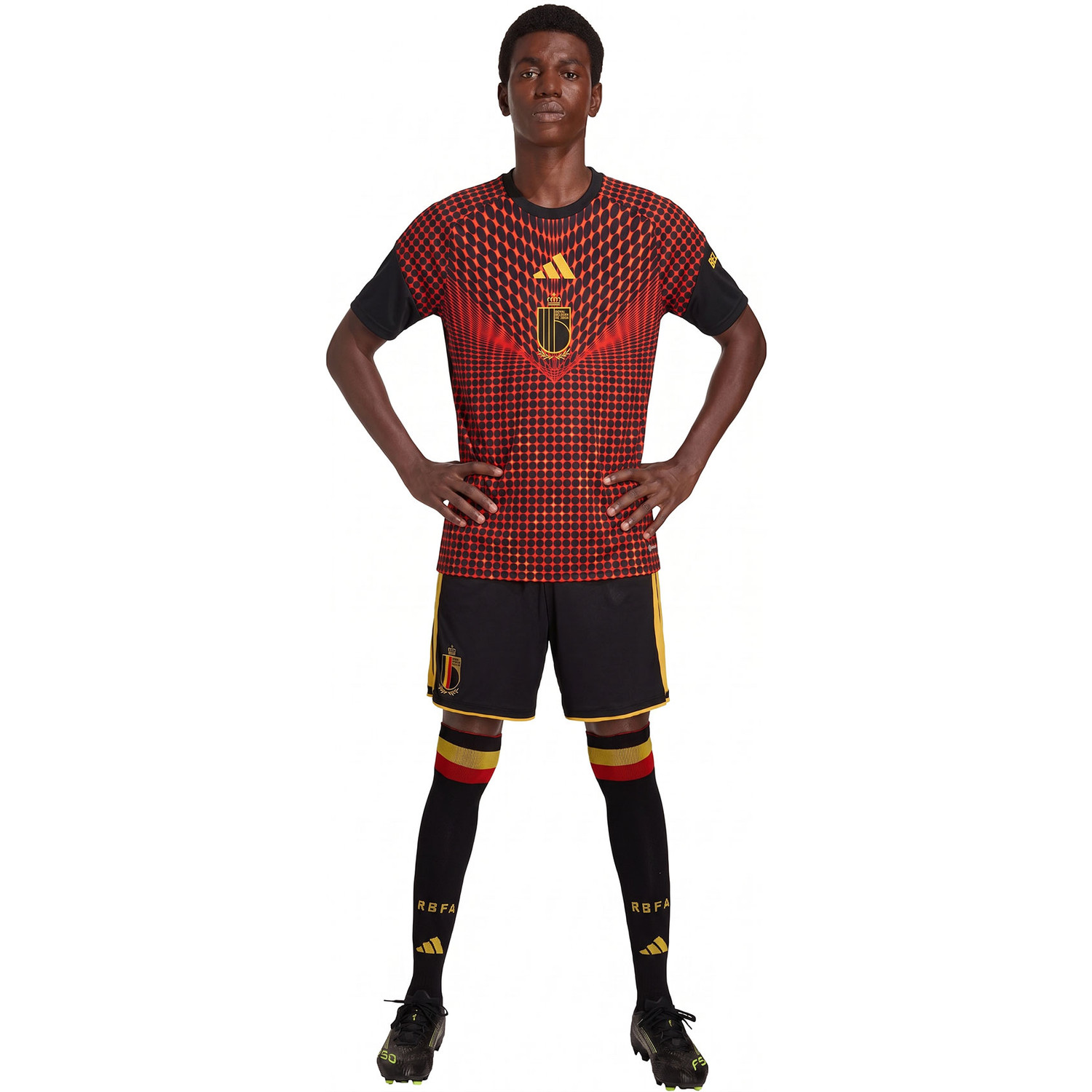 WY BW SOCCER GAME SHIRT 新品未使用 adidas Belgium Pre-Match Training Set WC 2026 - PassaSports.com