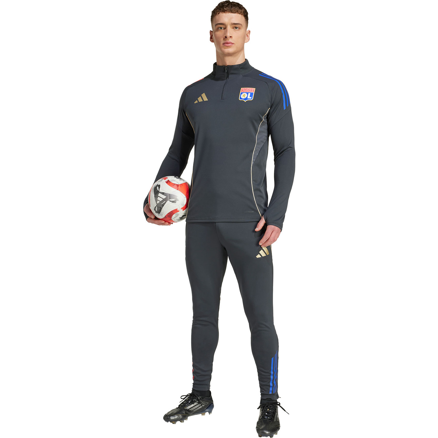 adidas Olympique Lyon Tracksuit - PassaSports.com