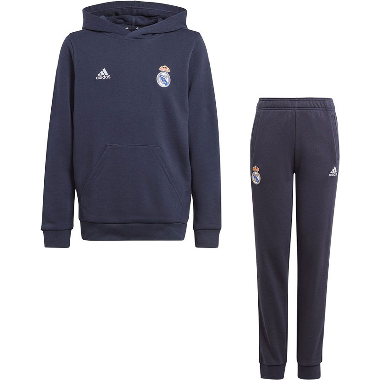adidas Real Madrid Sweat Trainingspak Kids Bij VoetbalDirect