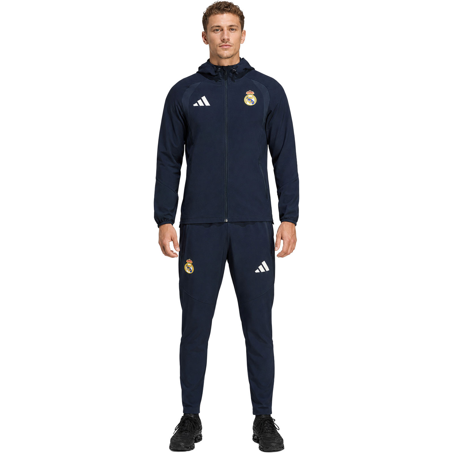adidas Real Madrid Tiro Travel Woven Training Suit 2026/2027