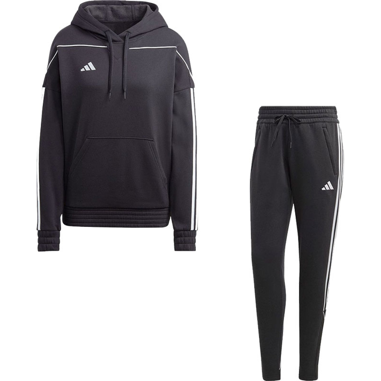 Adidas trainingspak dames zwart deals