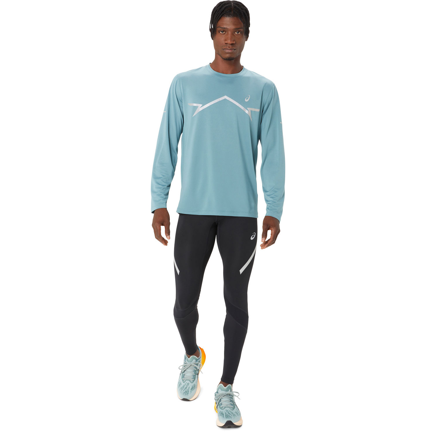 Asics lite show long sleeve clearance