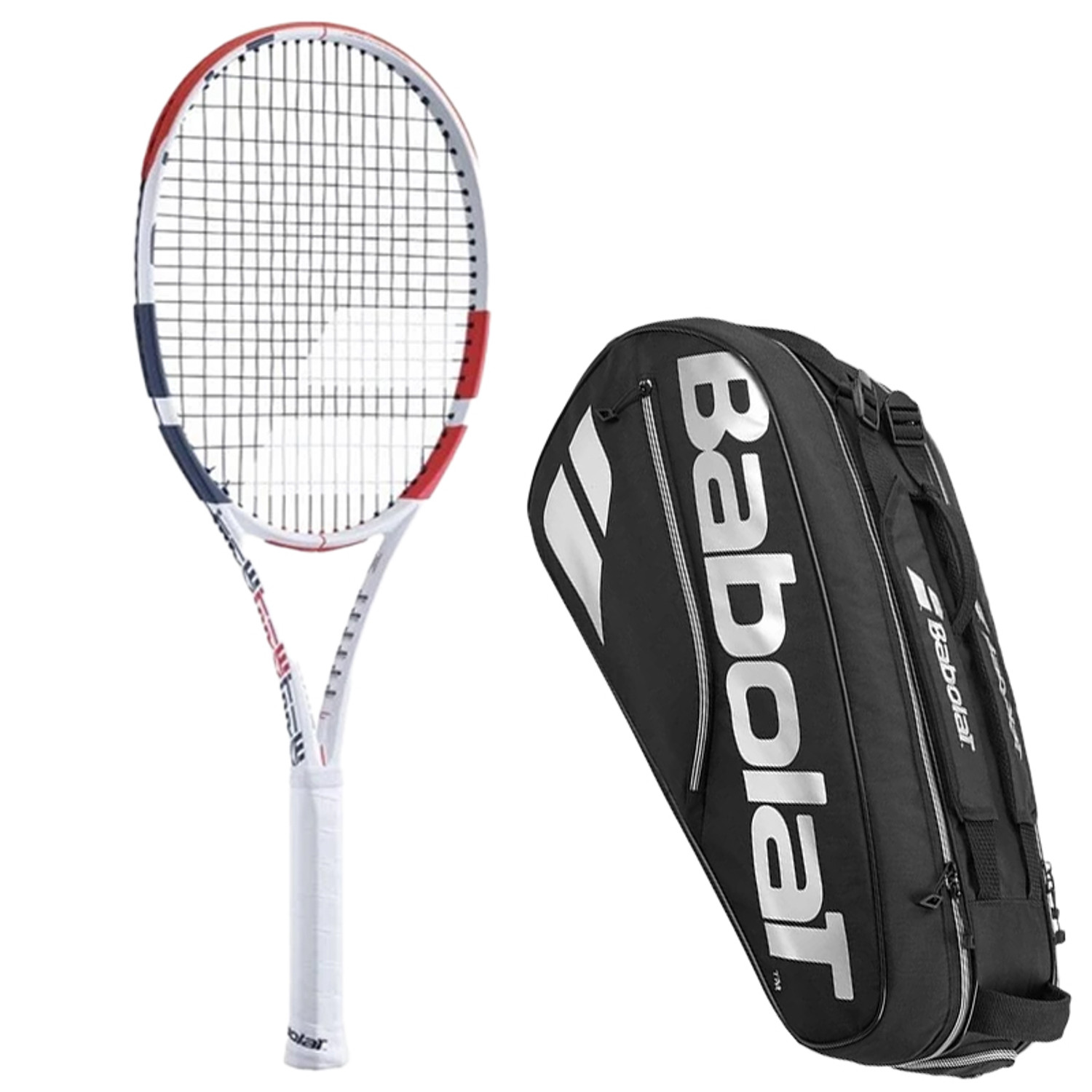 Babolat Pure Strike 16X19 + tas » TennisDirect.nl