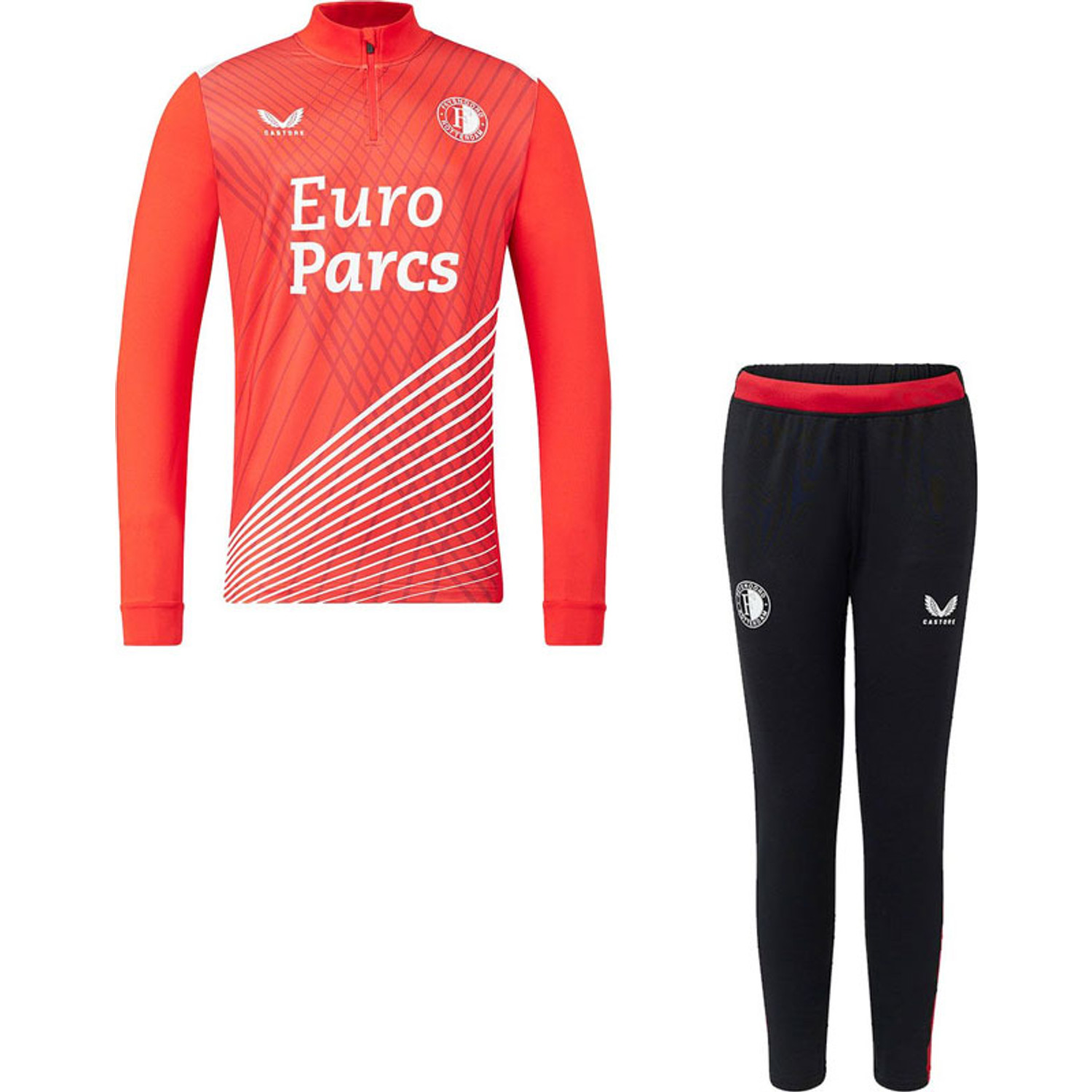 Castore Feyenoord Pre Match Trainingspak Kids Sportshop