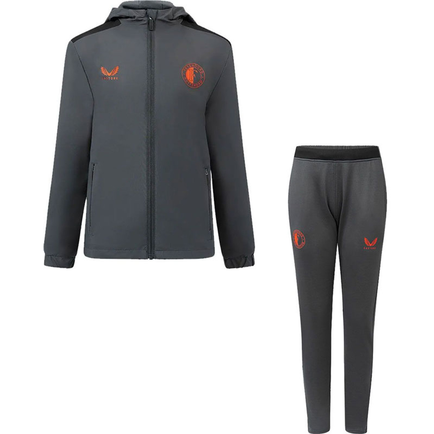 Castore Feyenoord Regenjack Trainingspak Kids Sportshop