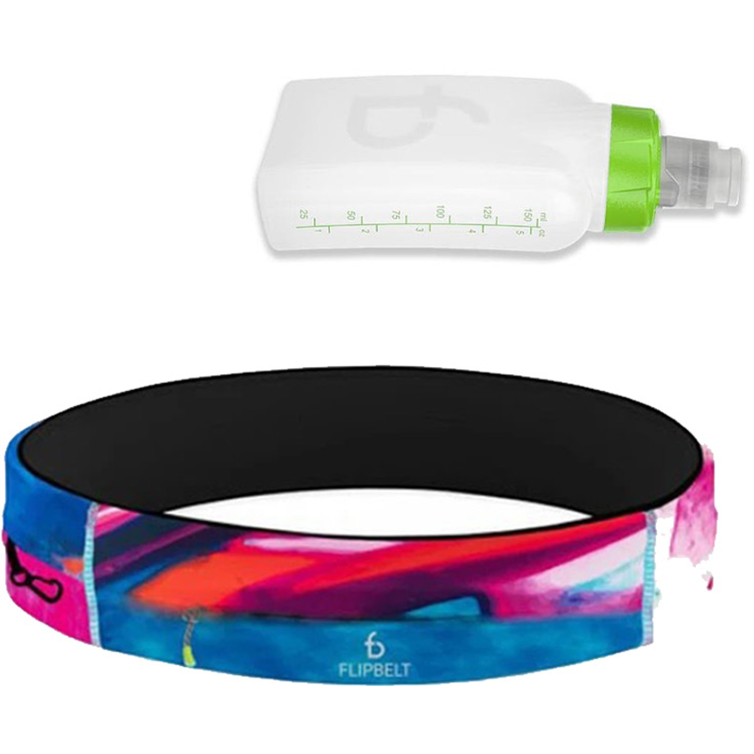 Flipbelt Zipper Bidon set 150 ml Sportshop