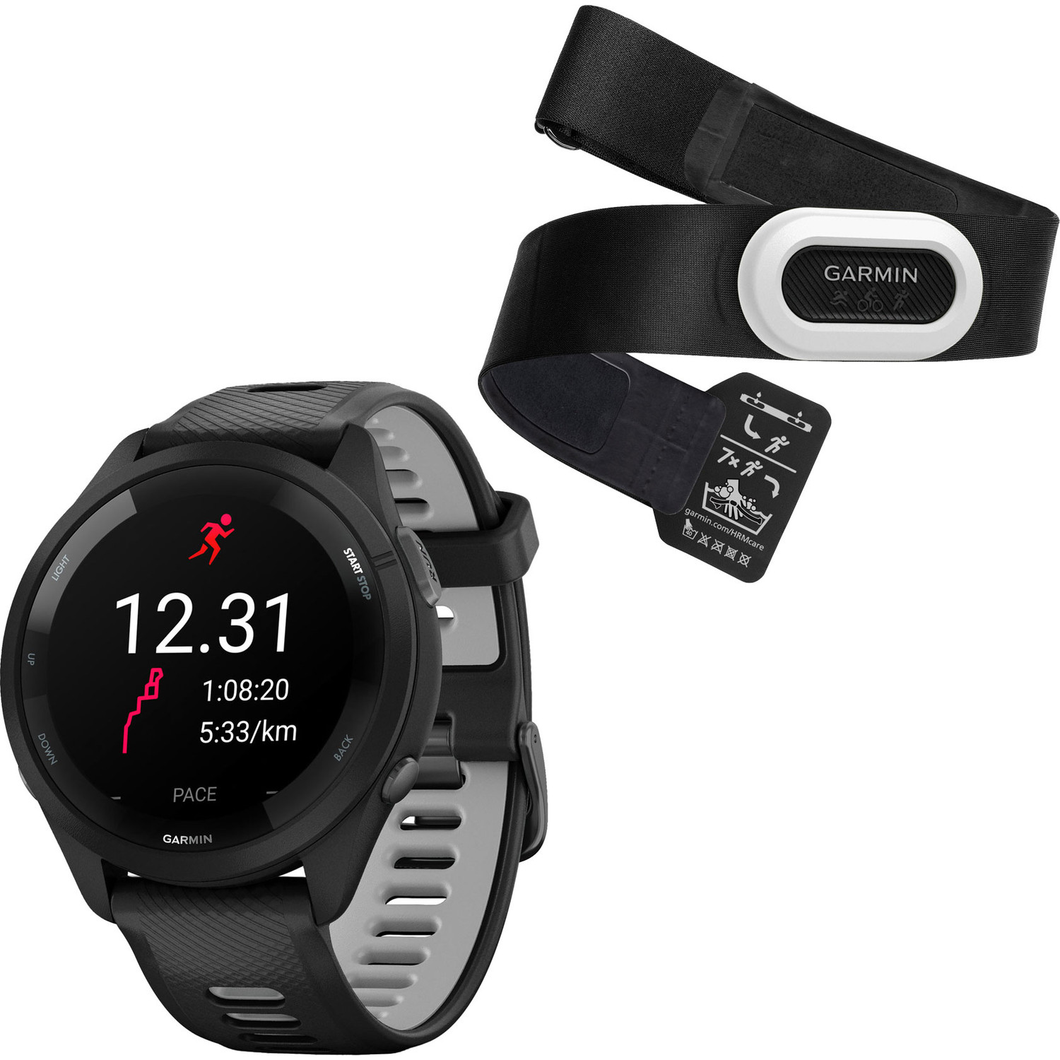 Garmin Forerunner 265 and HRM Pro Plus - PassaSports.com