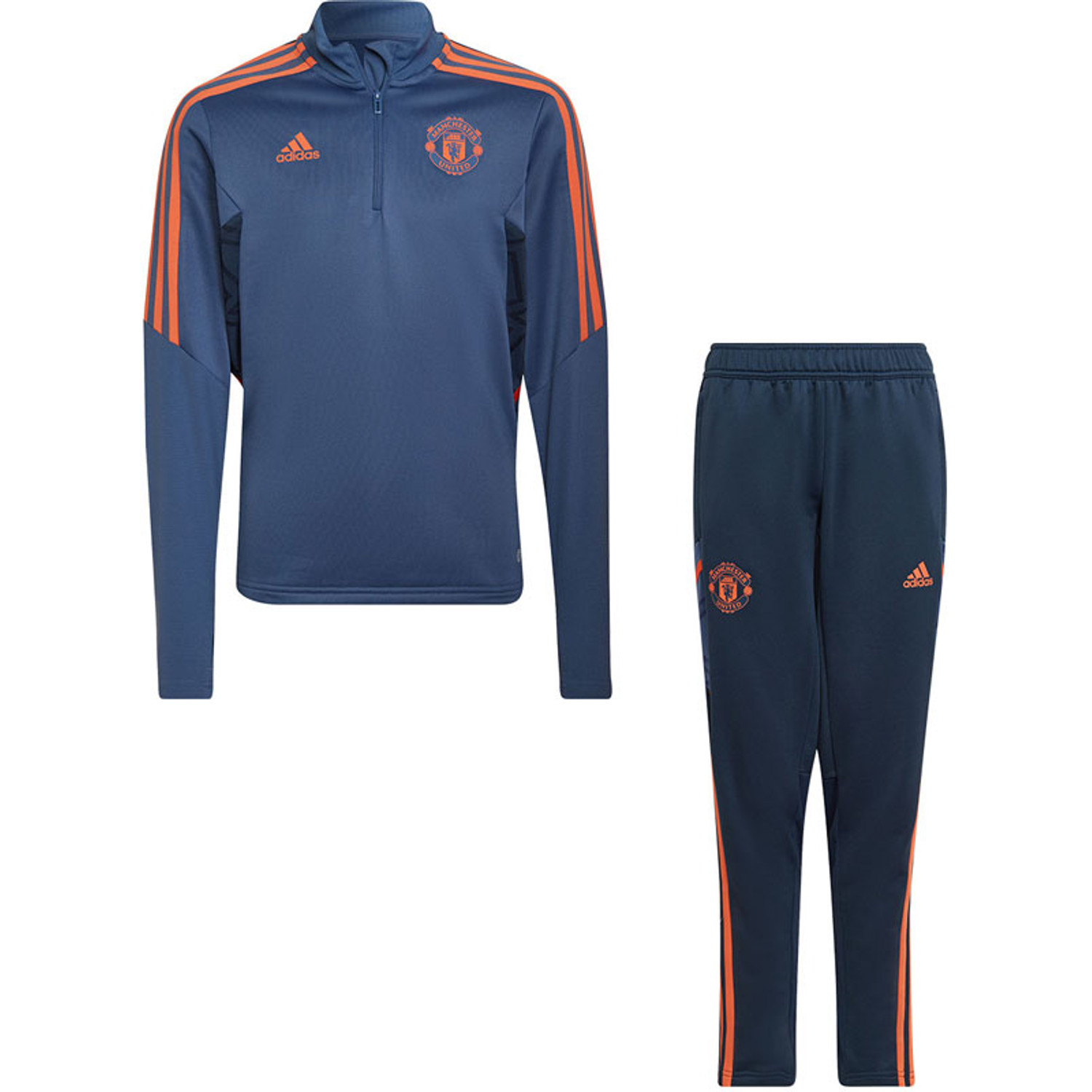adidas Manchester United Trainingsanzug Kinder FootballDirect