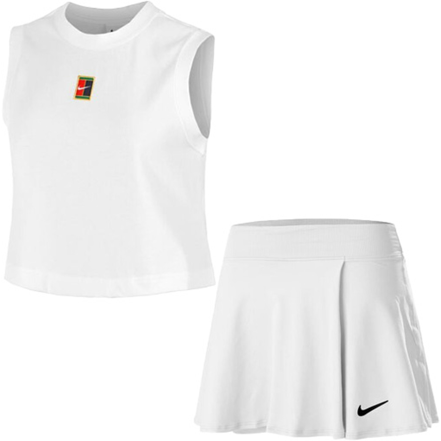 Nike top and skirt set discount