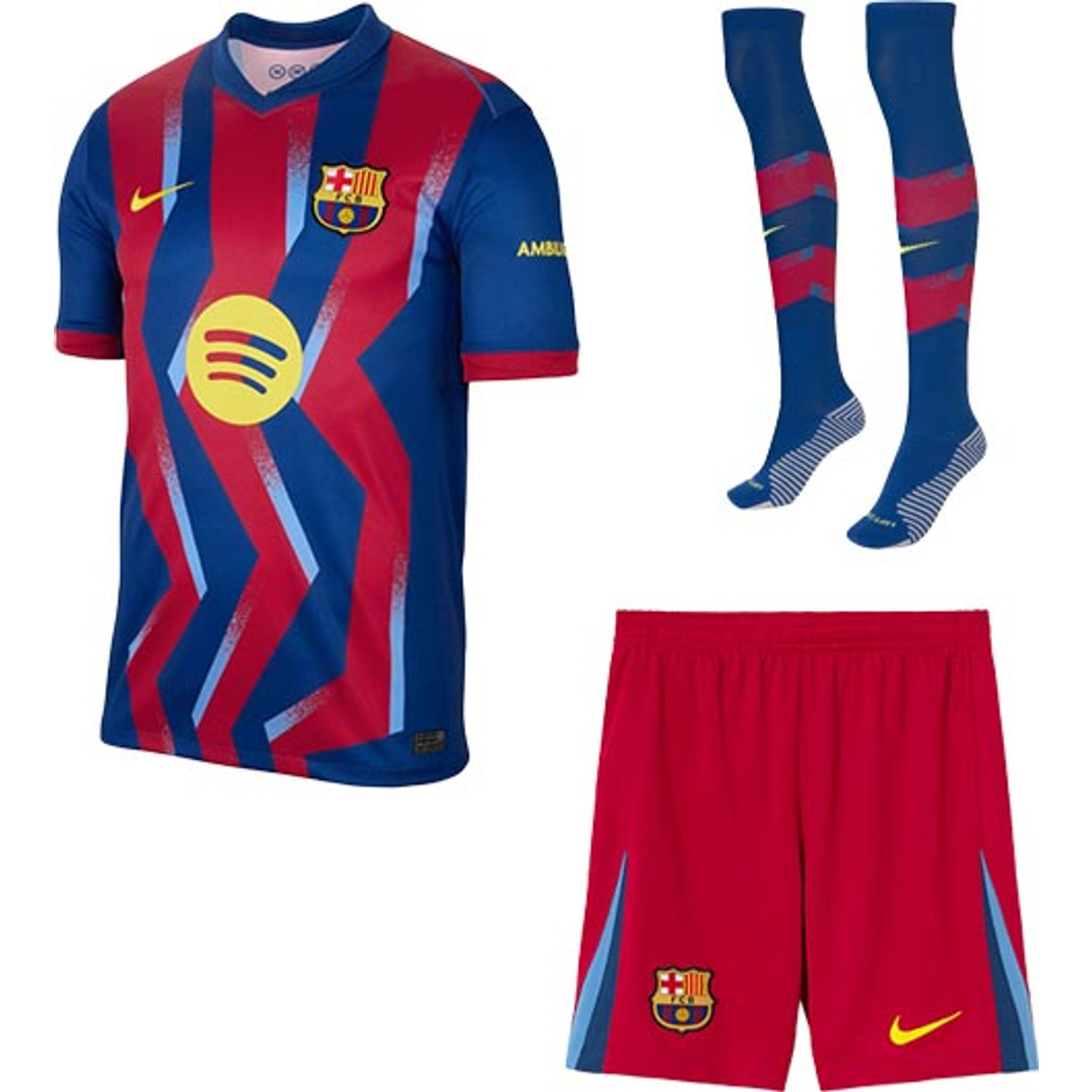 Nike FC Barcelona 4th Kit 2025/2026 - PassaSports.com