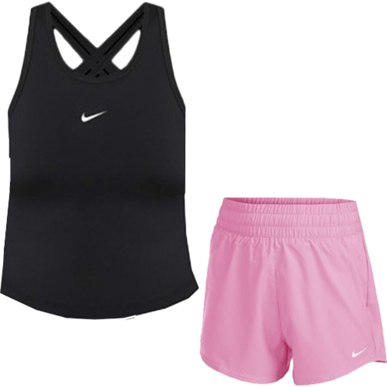 nike short and tank set