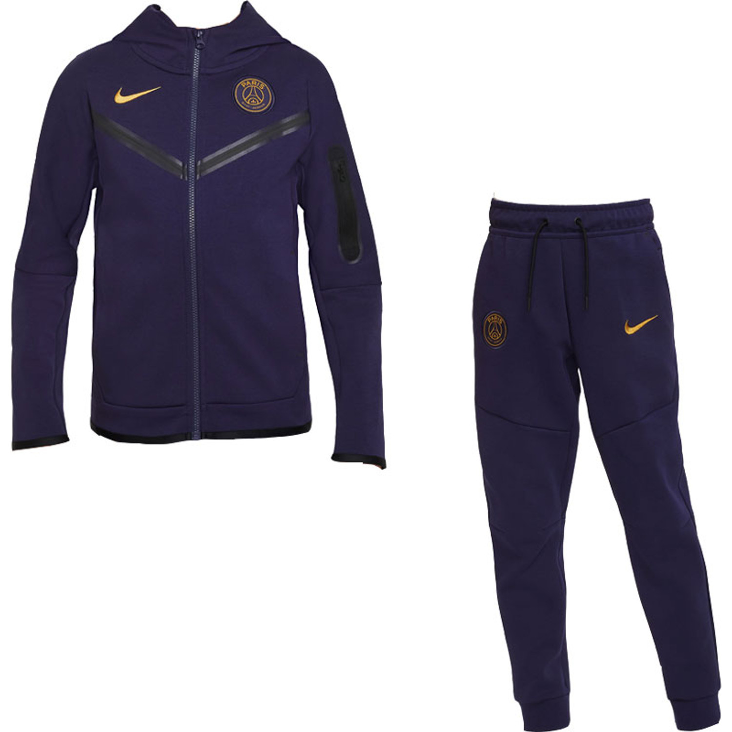 Nike Paris Saint Germain Tech Fleece Trainingspak Kids BasketballDirect