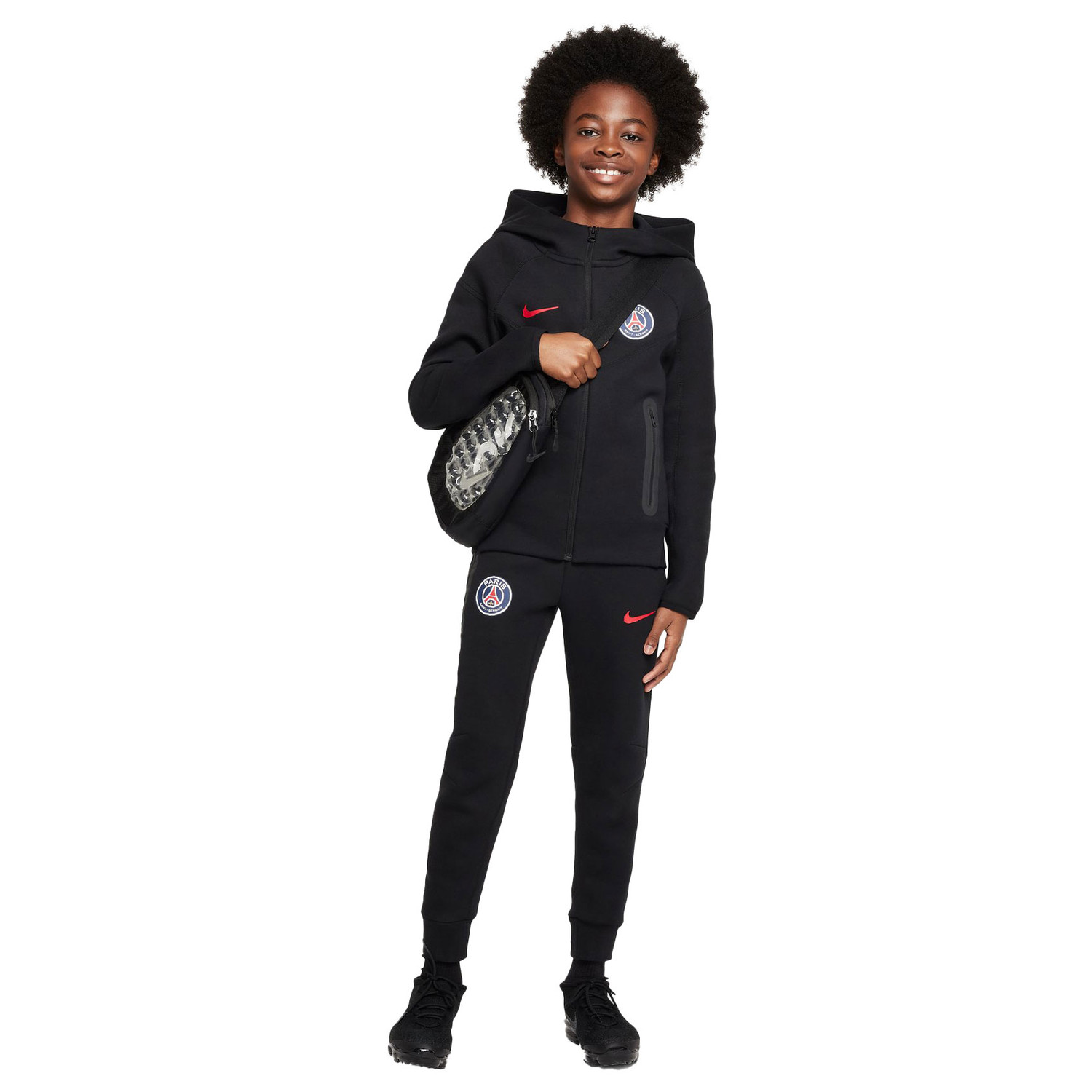 Nike Paris Saint Germain Tech Fleece Trainingspak Kids Bij VoetbalDirect.be