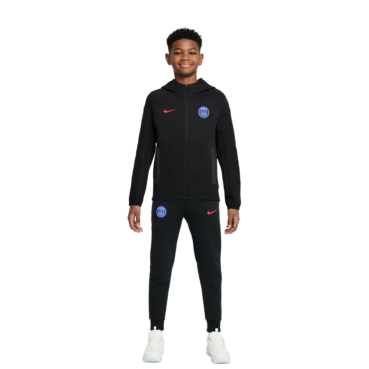 Nike Paris Saint-Germain Tech Fleece Tracksuit Kids - PassaSports.com