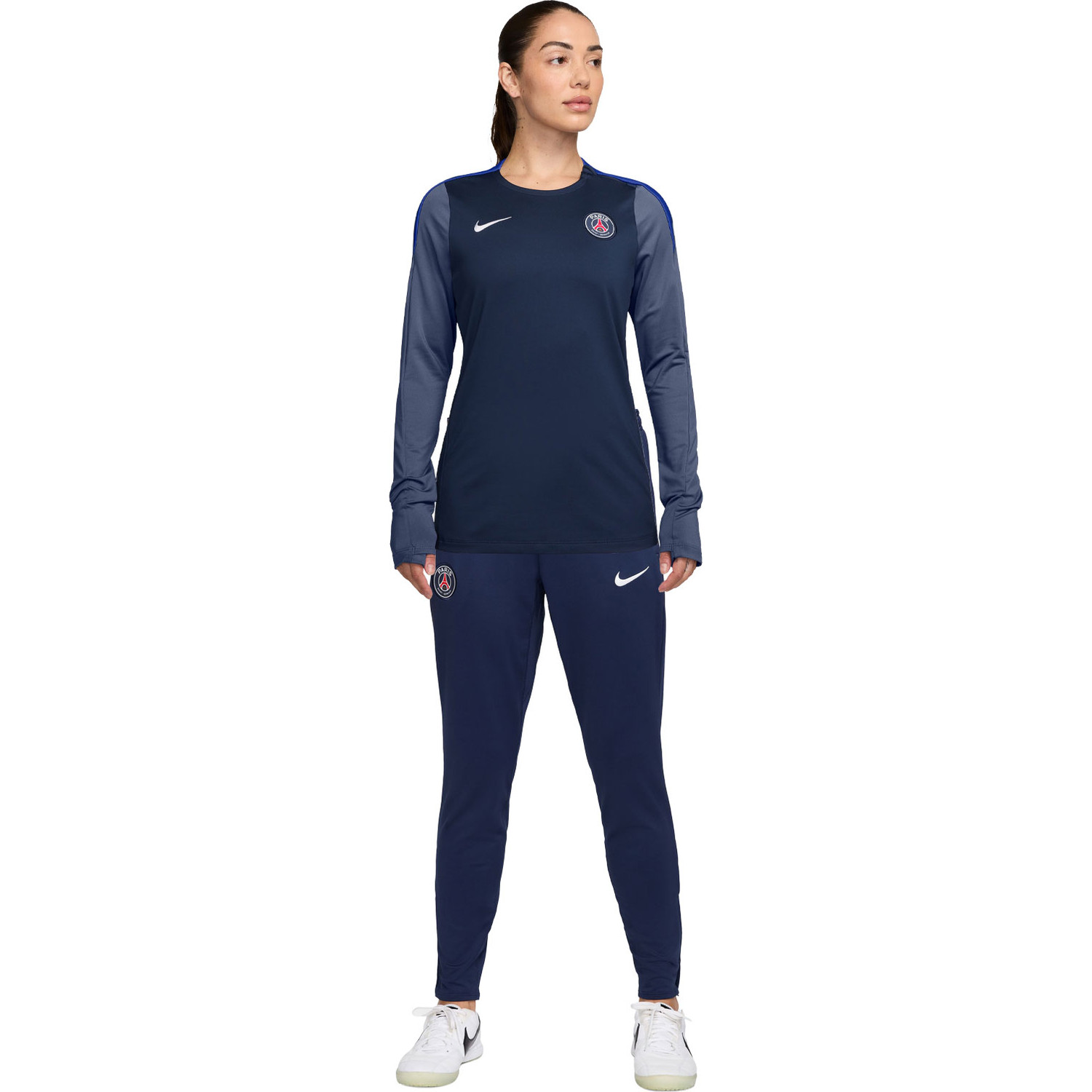womens navy nike tracksuit