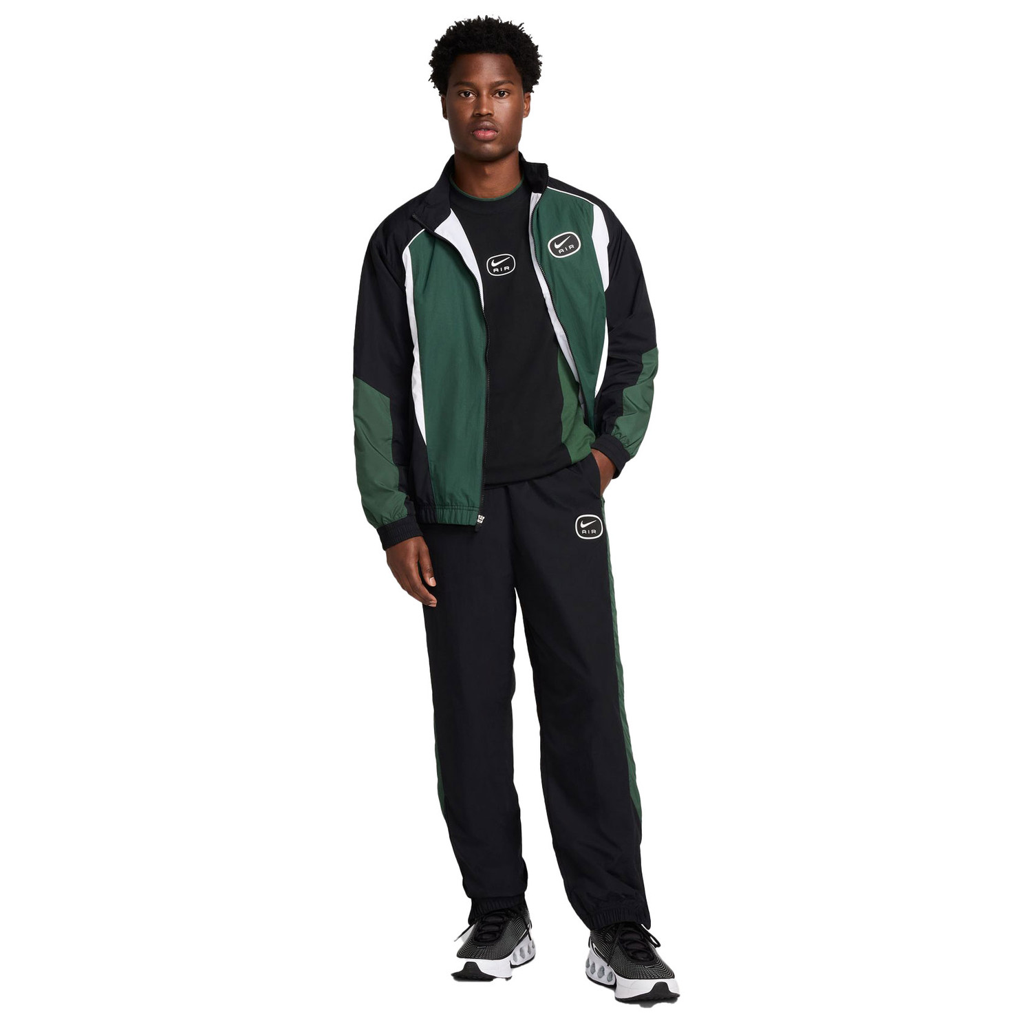 nike air tracksuit green