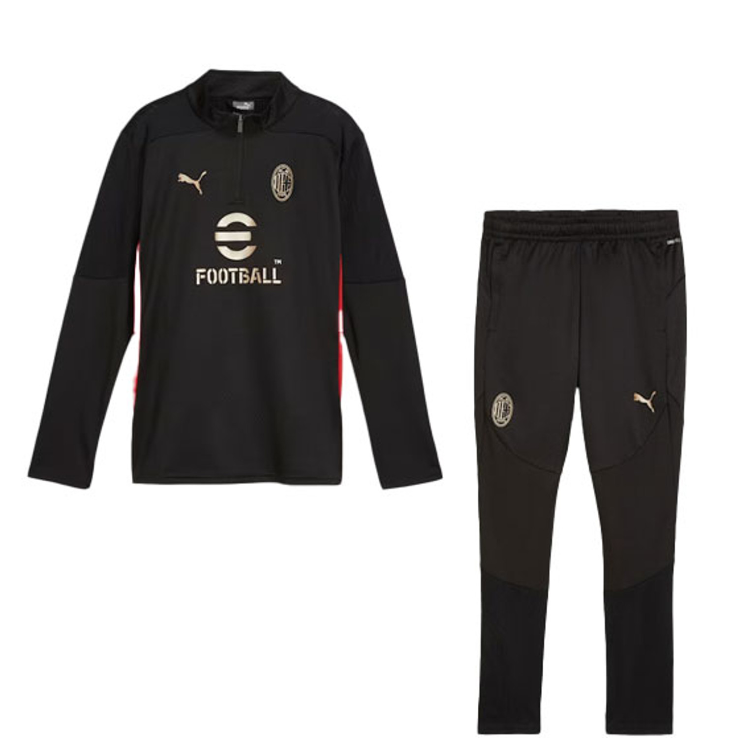 Puma AC Milan Trainingspak Kids Bij VoetbalDirect.be