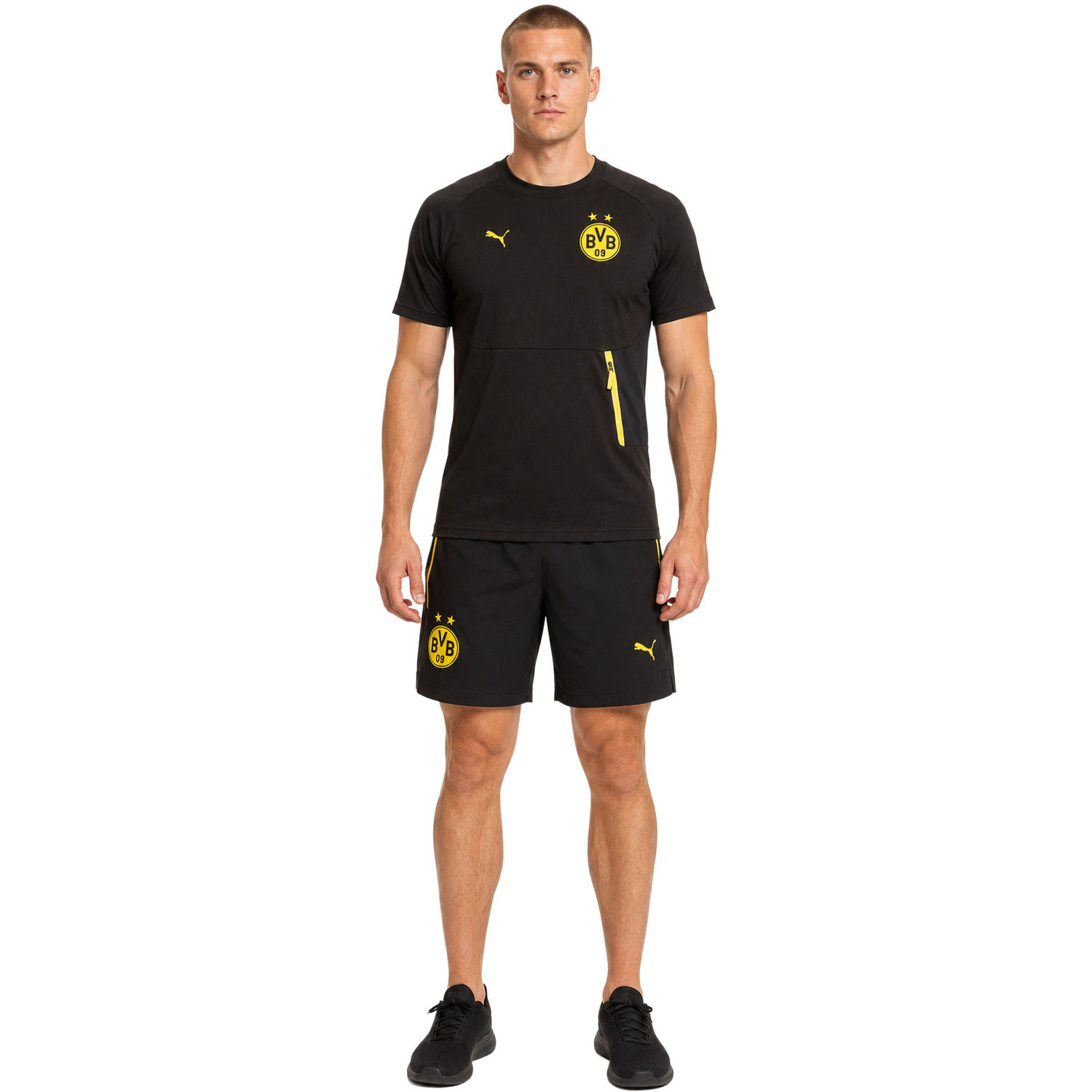 PUMA Borussia Dortmund ユニフォーム 上下セット Puma Borussia Dortmund Tech Woven Summer Set 2026/2027