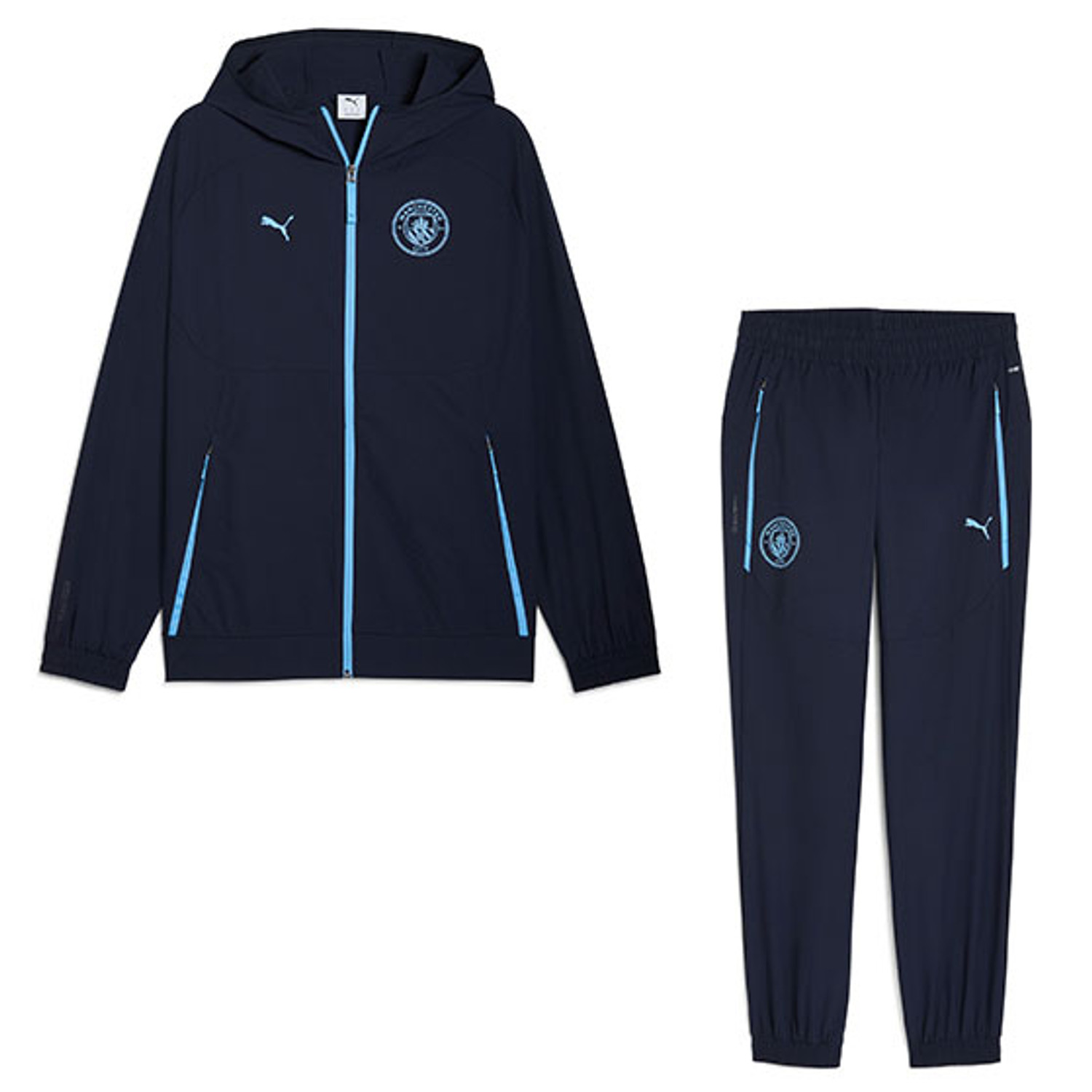 Puma Manchester City Tech Woven Tracksuit - PassaSports.com