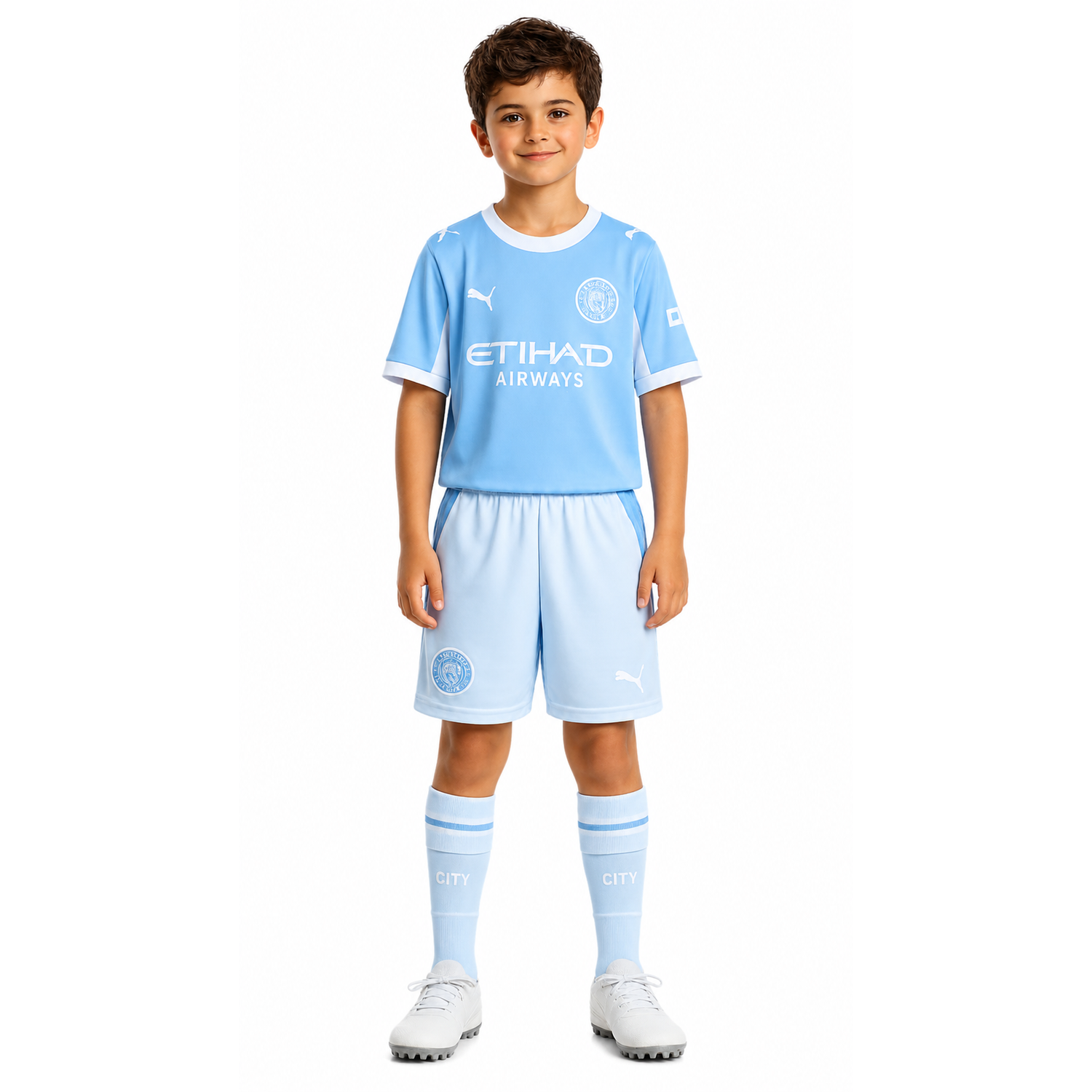 Puma Manchester City Home Kit Kids 2026/2027 - PassaSports.com