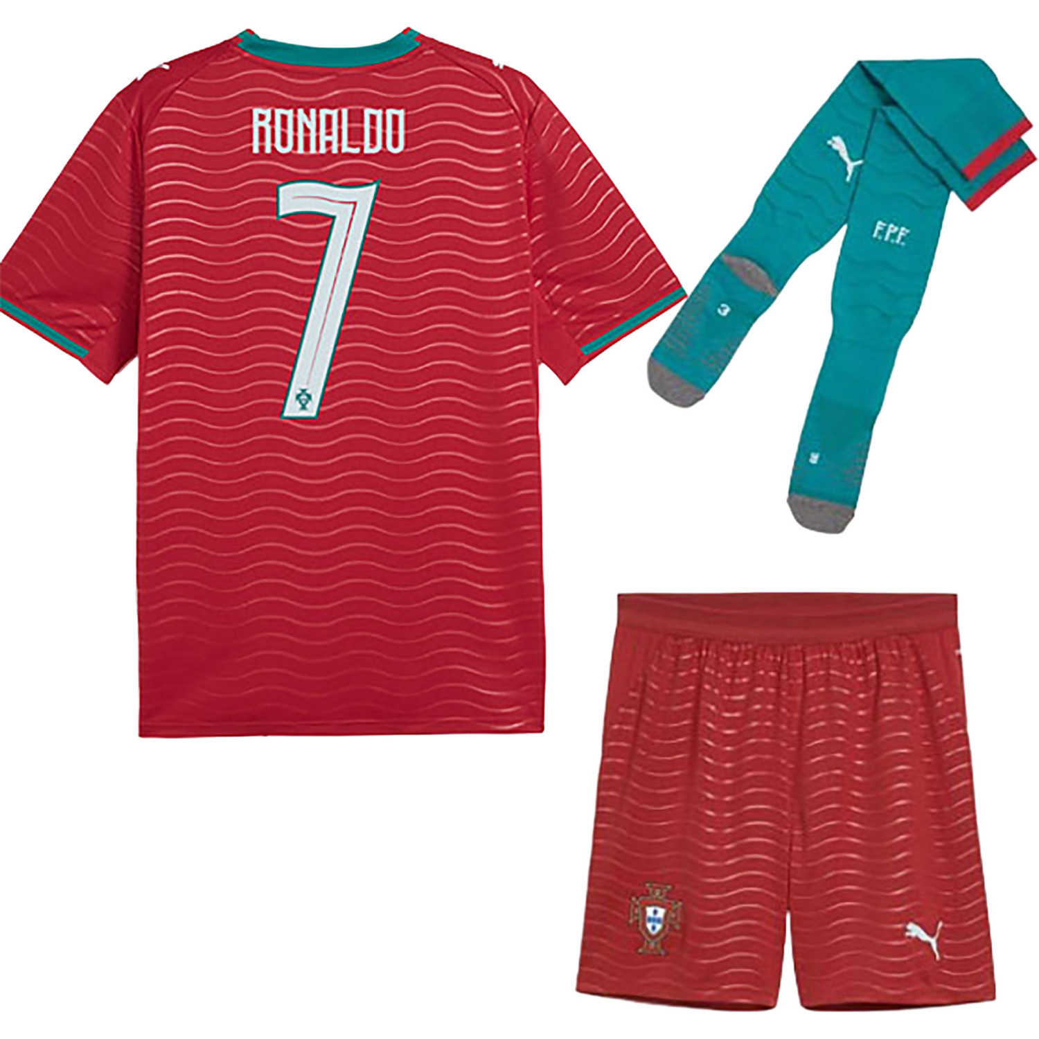 PUMA Portugal RONALDO 7 ユニフォーム Puma Portugal Thuis Tenue Ronaldo 7 WK 2026 - PassaSports.nl