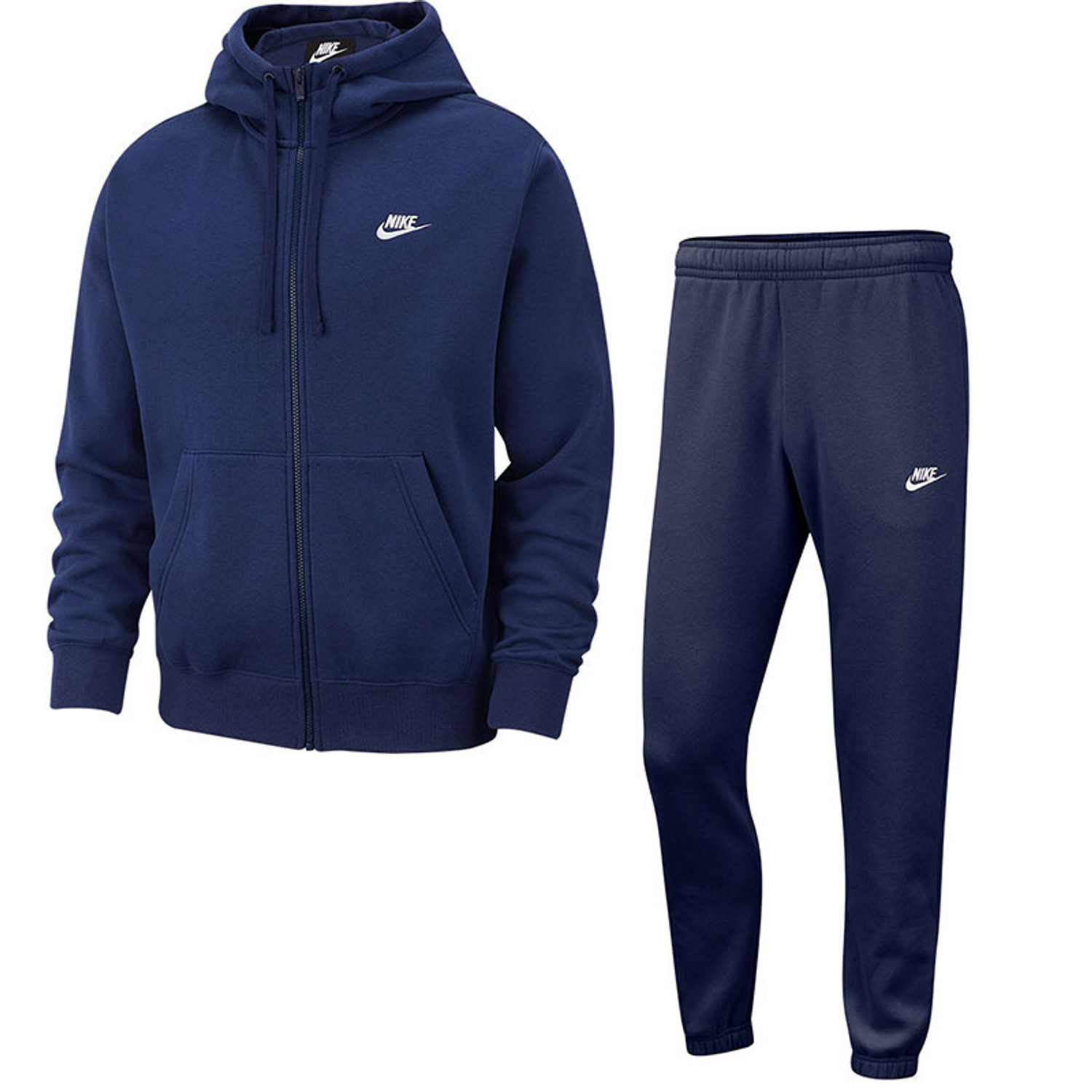 Nike fleece overhead trainingspak heren clearance