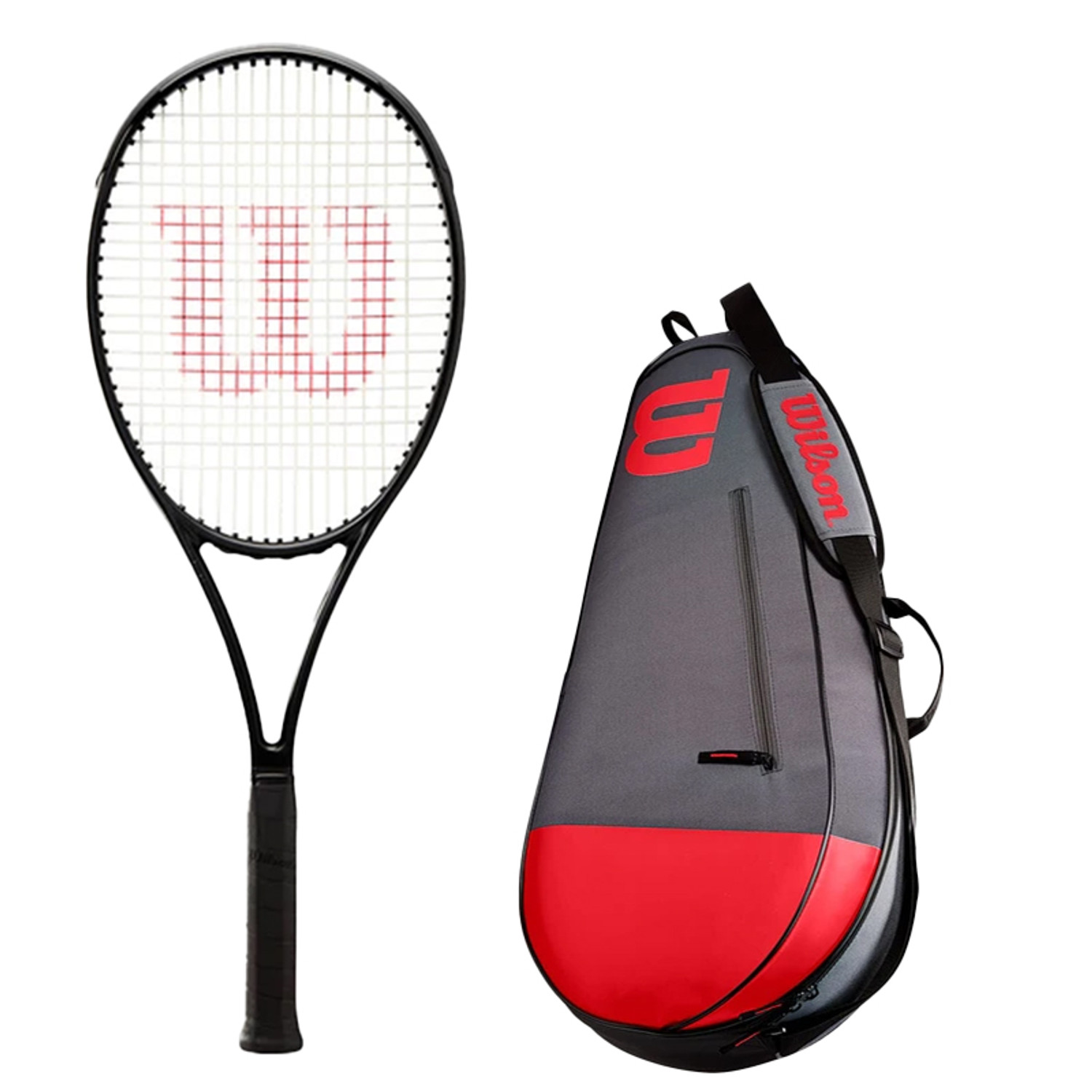 Wilson Noir Blade 98 16X19 V8.0 + Tas » TennisDirect.com