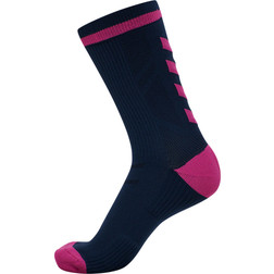 Hummel Handball Elite Indoor Sock Low Pa Socken Herren navy pink 