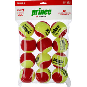 Prince Play & Stay Red 12 Pcs.
