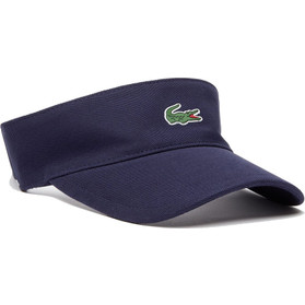 Lacoste Logo Visor Donkerblauw