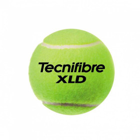 6 x tennisballen, geel voor training en wedstrijd, met draagtas voor