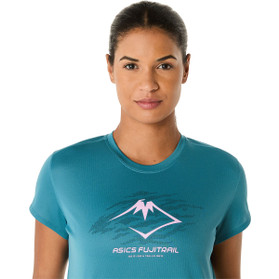 ASICS Fujitrail Logo T-Shirt Dam
