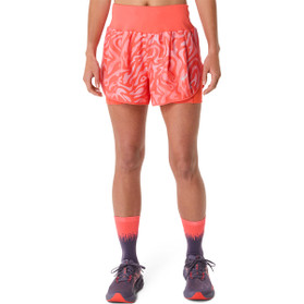 ASICS Road All Over Print 2in1 3'' Shorts Dam