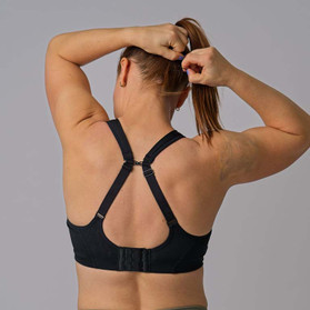 Pure Lime Essence padded sport-bh