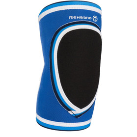 Rehband kniebeschermers voor volleybal, handbal en zaalsport, neopreen kniebeschermers comfortabel en nauwsluitend, sportkniebeschermer voor dames en heren, Kleur:Zwart, Maat:XS